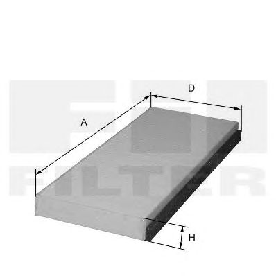 FIL FILTER hc7198a -  Фильтр воздуха в салоне